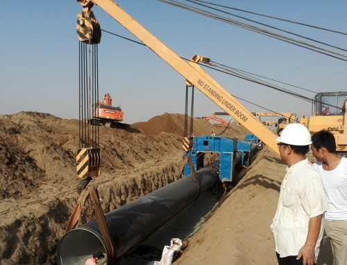 Pipe projects for edible water, Rabigh, Saudi Arabia